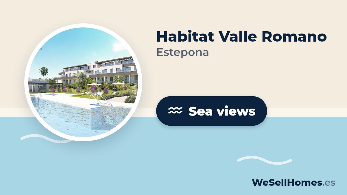 Habitat Valle Romano, Estepona: Sea views