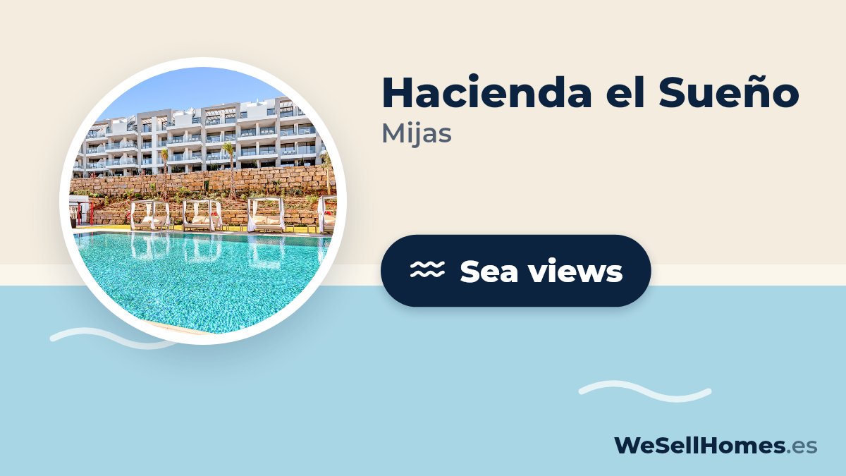 Hacienda el Sueño, Mijas: Sea views