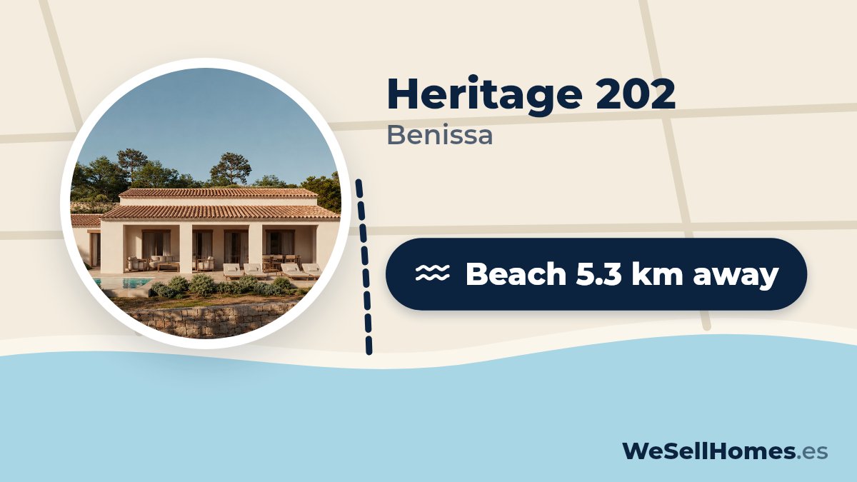 Heritage 202, Benissa: Beach 5.3 km away