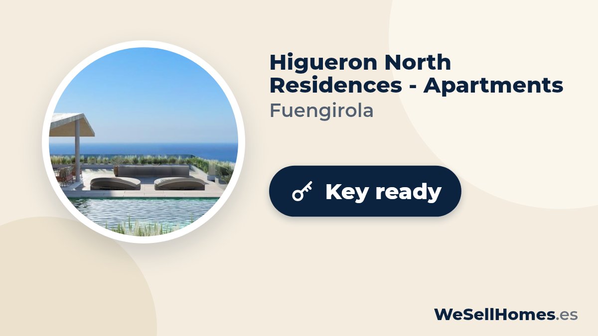 Higueron North Residences - Apartments, Fuengirola: Key ready