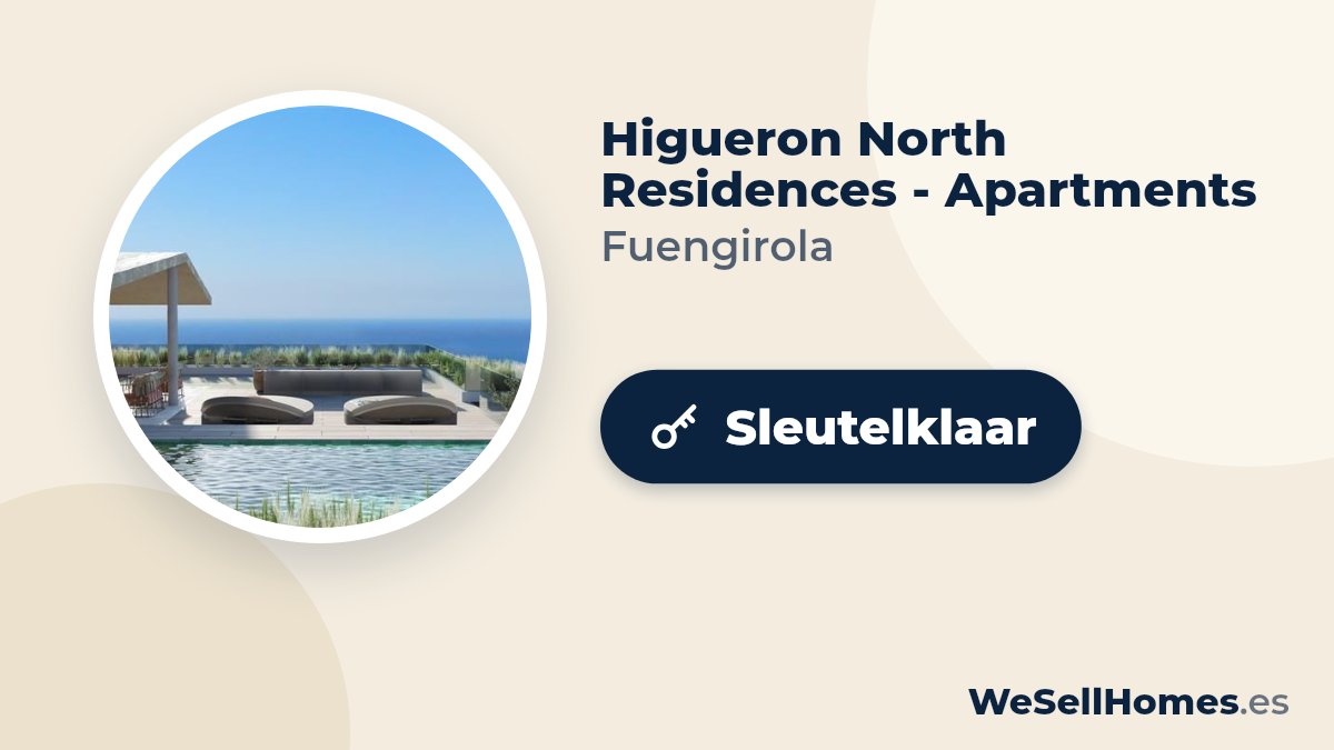 Higueron North Residences - Apartments, Fuengirola: Sleutelklaar