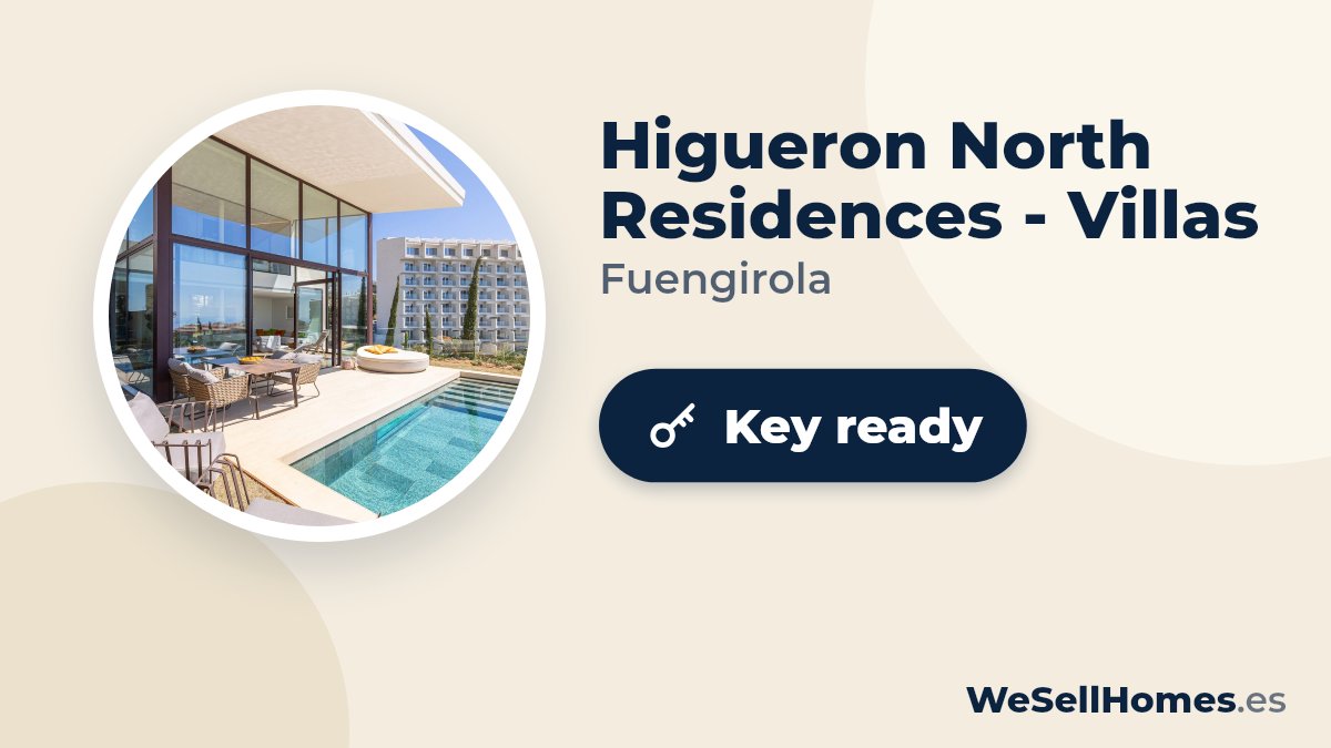 Higueron North Residences - Villas, Fuengirola: Key ready