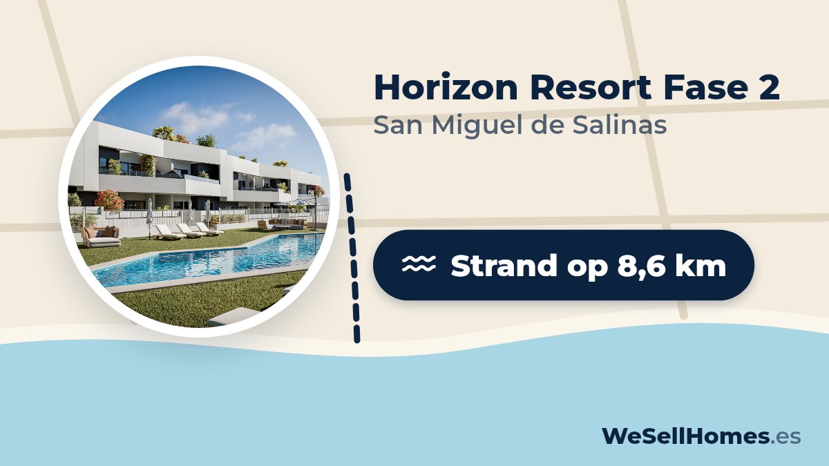 Horizon Resort Fase 2, San Miguel de Salinas: Strand op 8,6 km