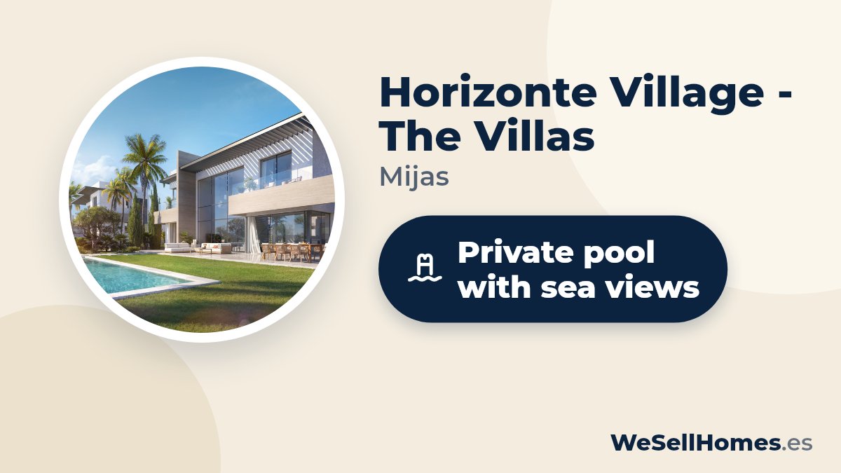 Horizonte Village - The Villas, Mijas: Private pool with sea views