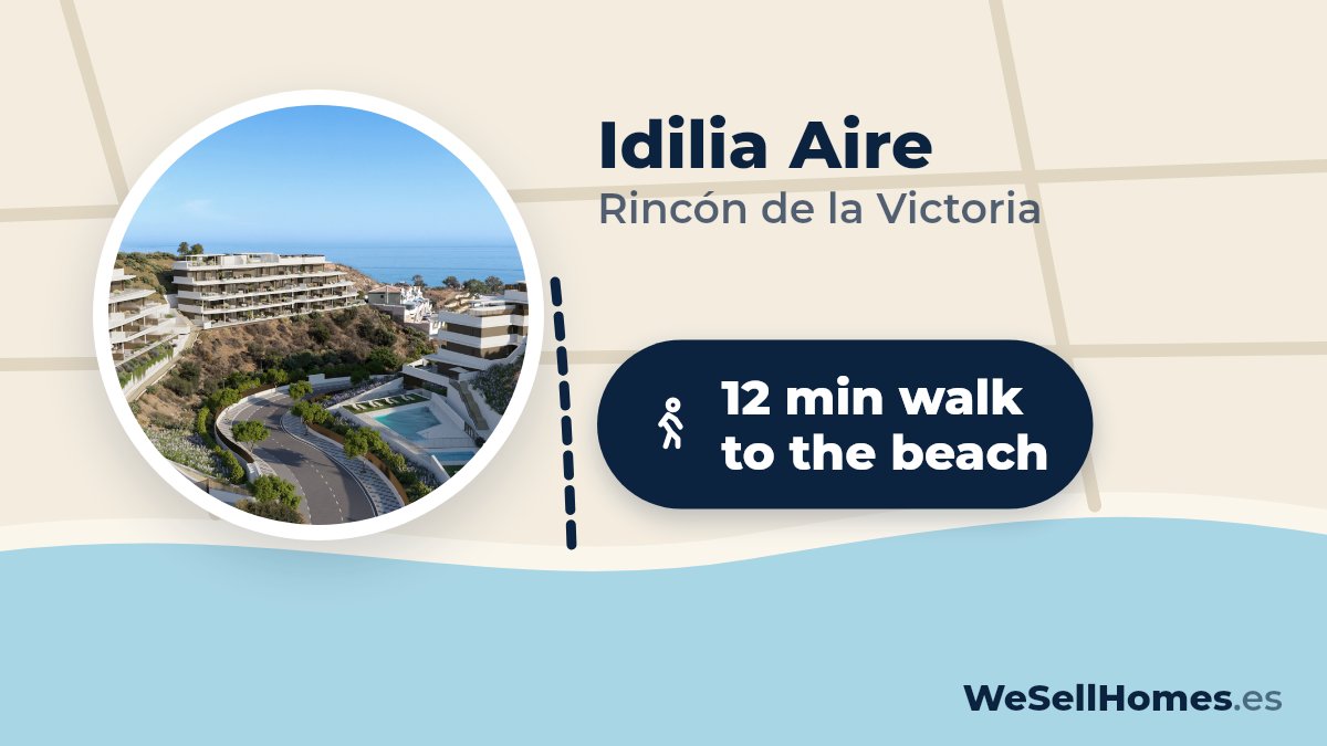 Idilia Aire, Rincón de la Victoria: 12 min walk to the beach