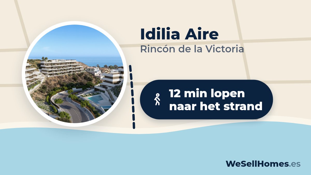 Idilia Aire, Rincón de la Victoria: 12 min lopen naar het strand