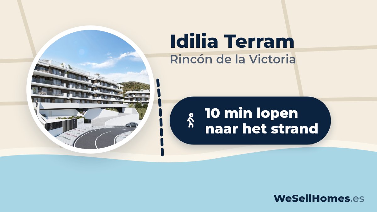 Idilia Terram, Rincón de la Victoria: 10 min lopen naar het strand