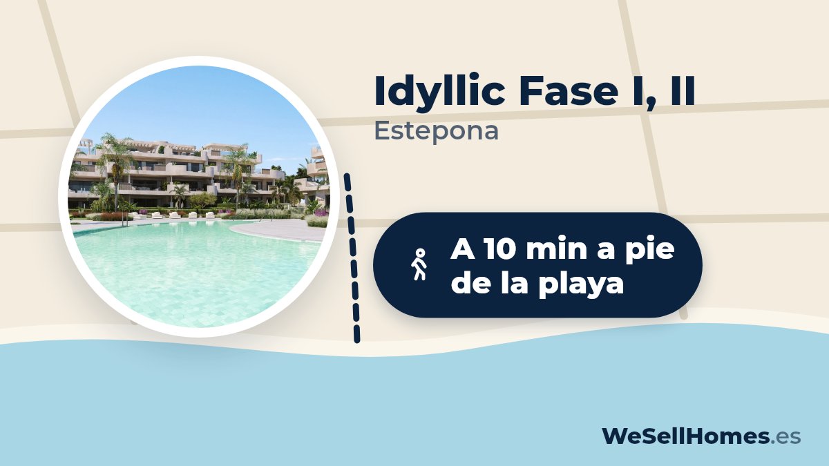 Idyllic Fase I, II, Estepona: A 10 min a pie de la playa