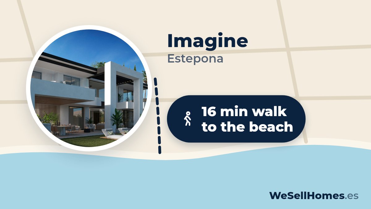 Imagine, Estepona: 16 min walk to the beach