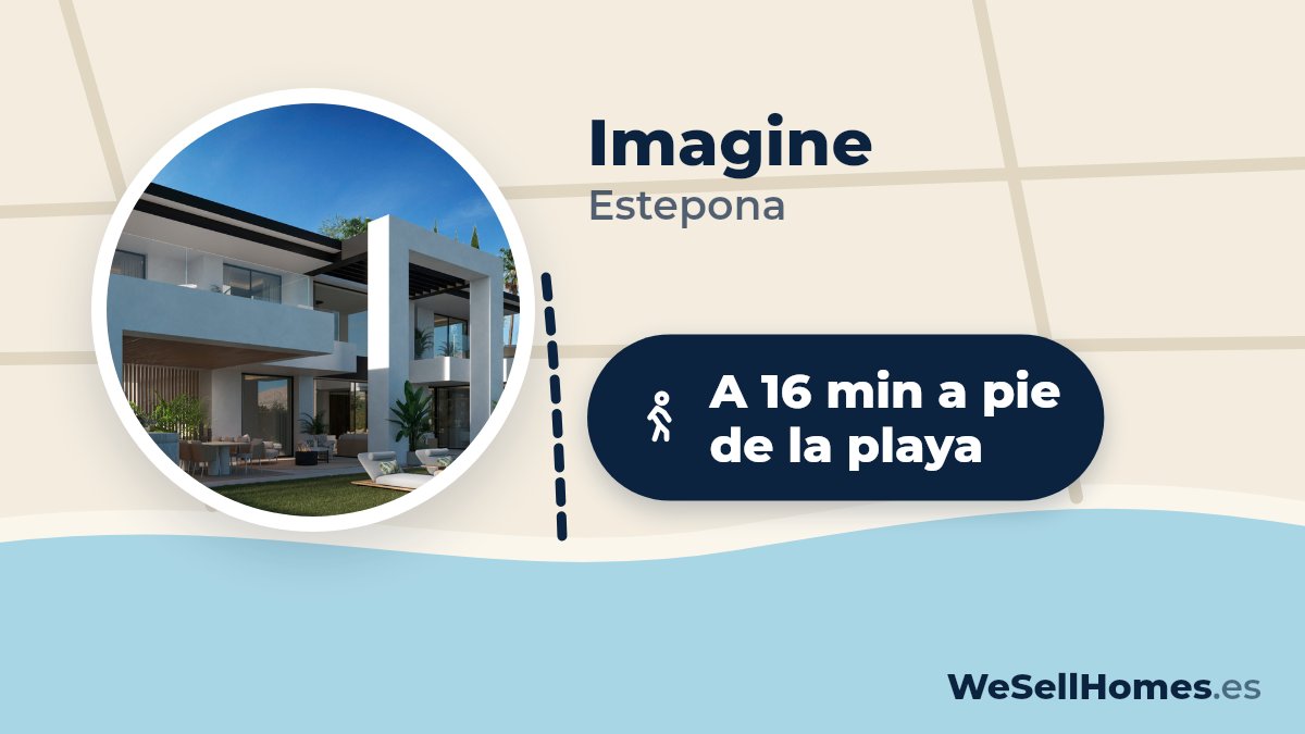 Imagine, Estepona: A 16 min a pie de la playa