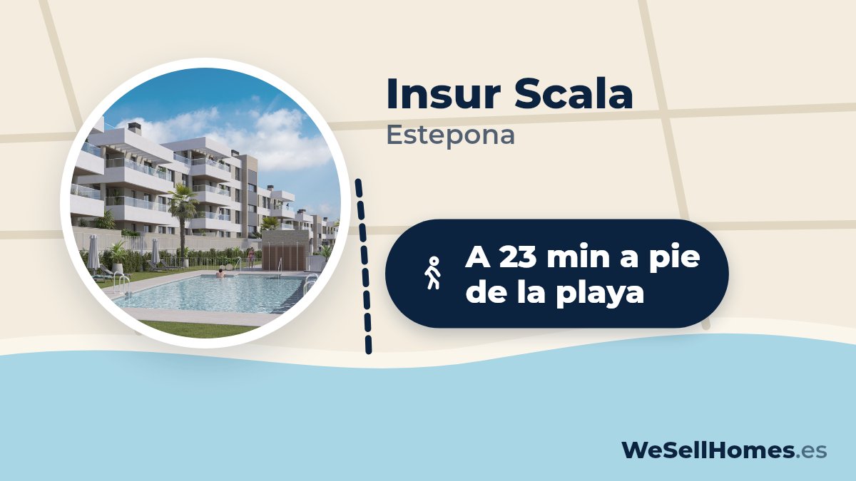 Insur Scala, Estepona: A 23 min a pie de la playa