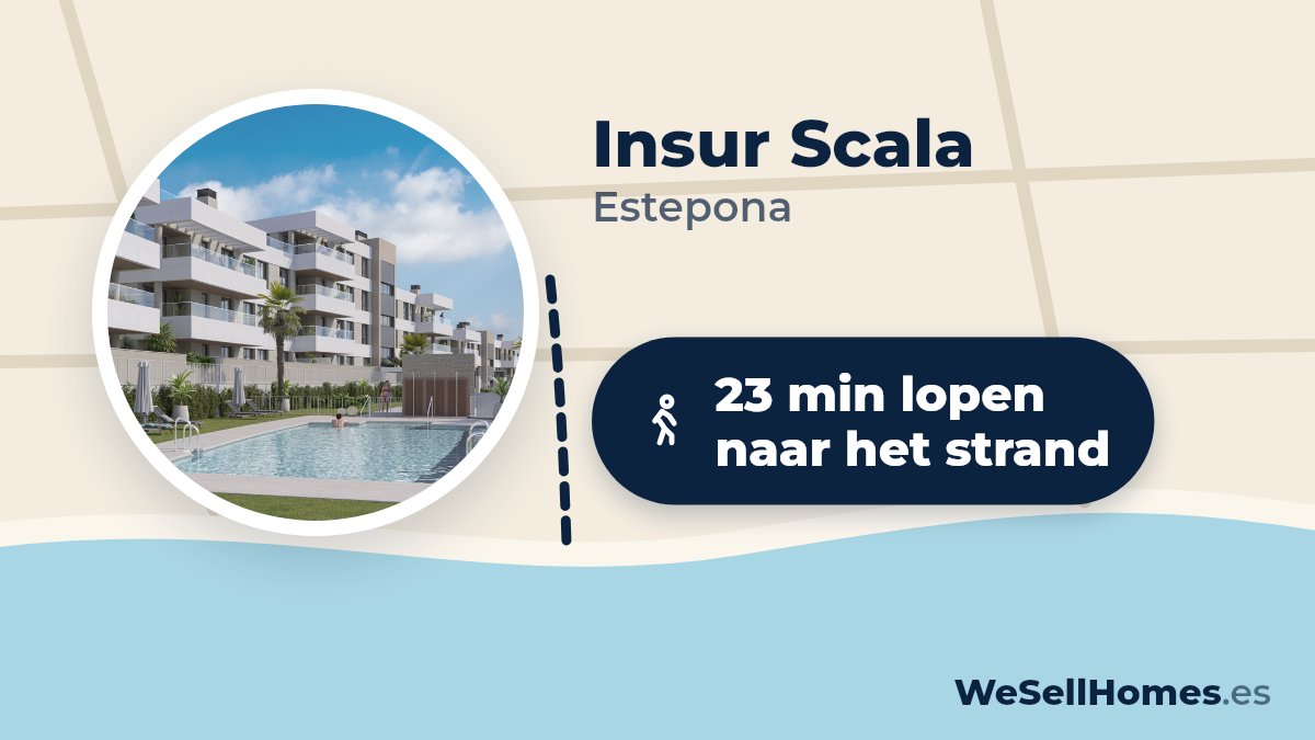 Insur Scala, Estepona: 23 min lopen naar het strand