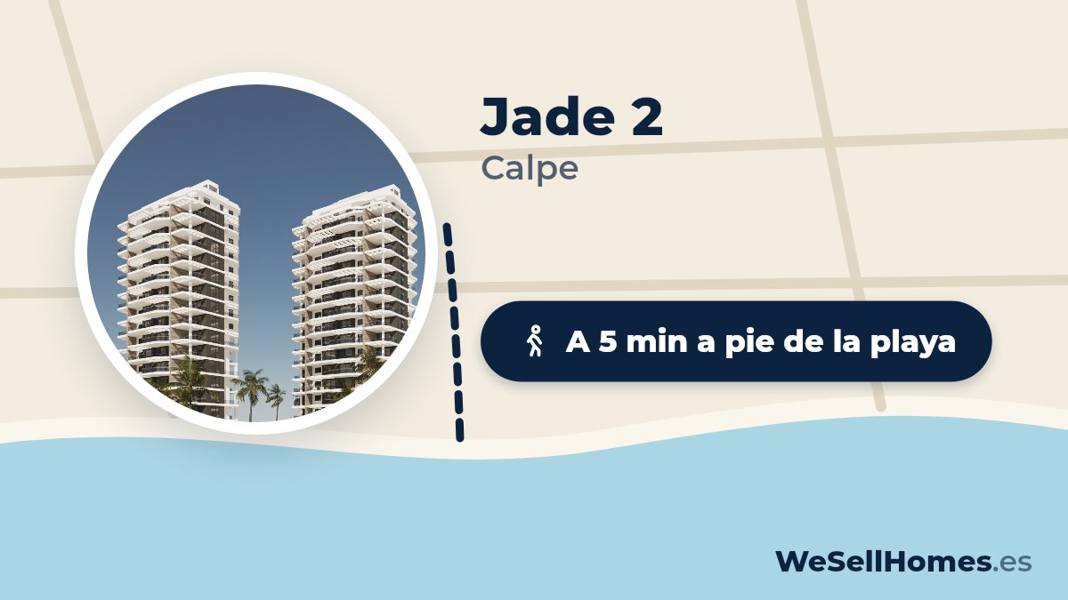 Jade 2, Calpe: A 5 min a pie de la playa