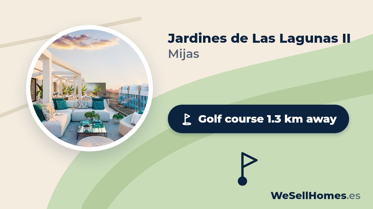 Jardines de Las Lagunas II, Mijas: Golf course 1.3 km away