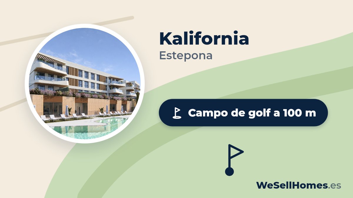 Kalifornia, Estepona: Campo de golf a 100 m