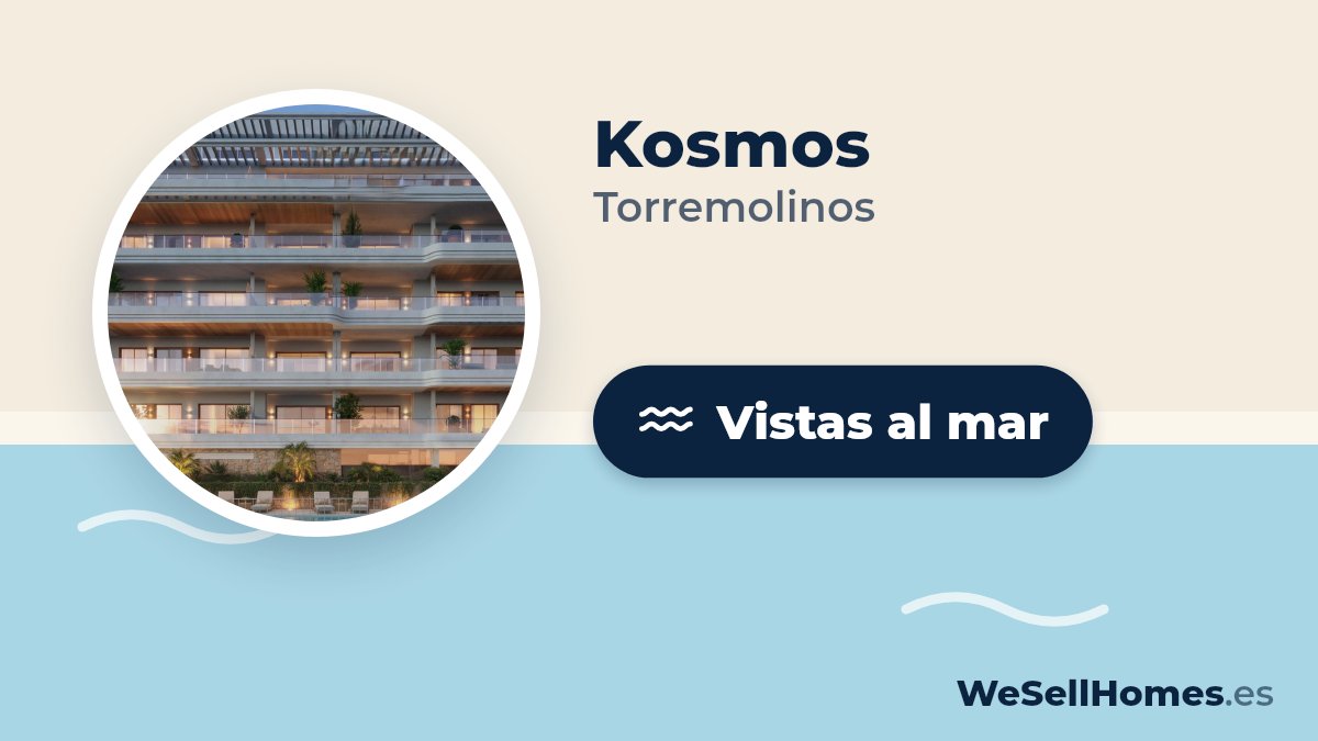 Kosmos, Torremolinos: Vistas al mar