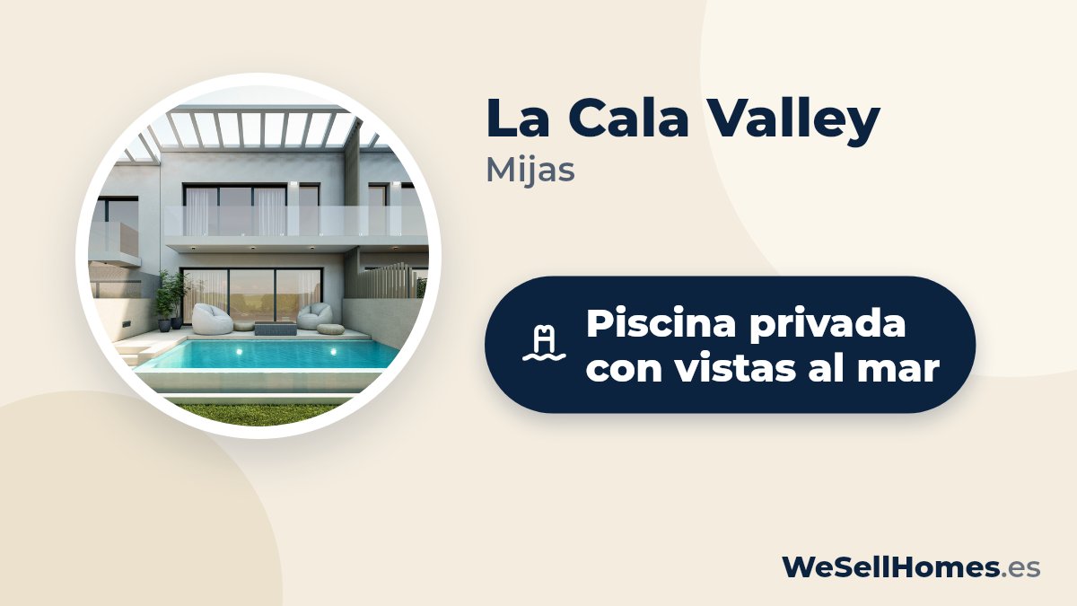 La Cala Valley, Mijas: Piscina privada con vistas al mar