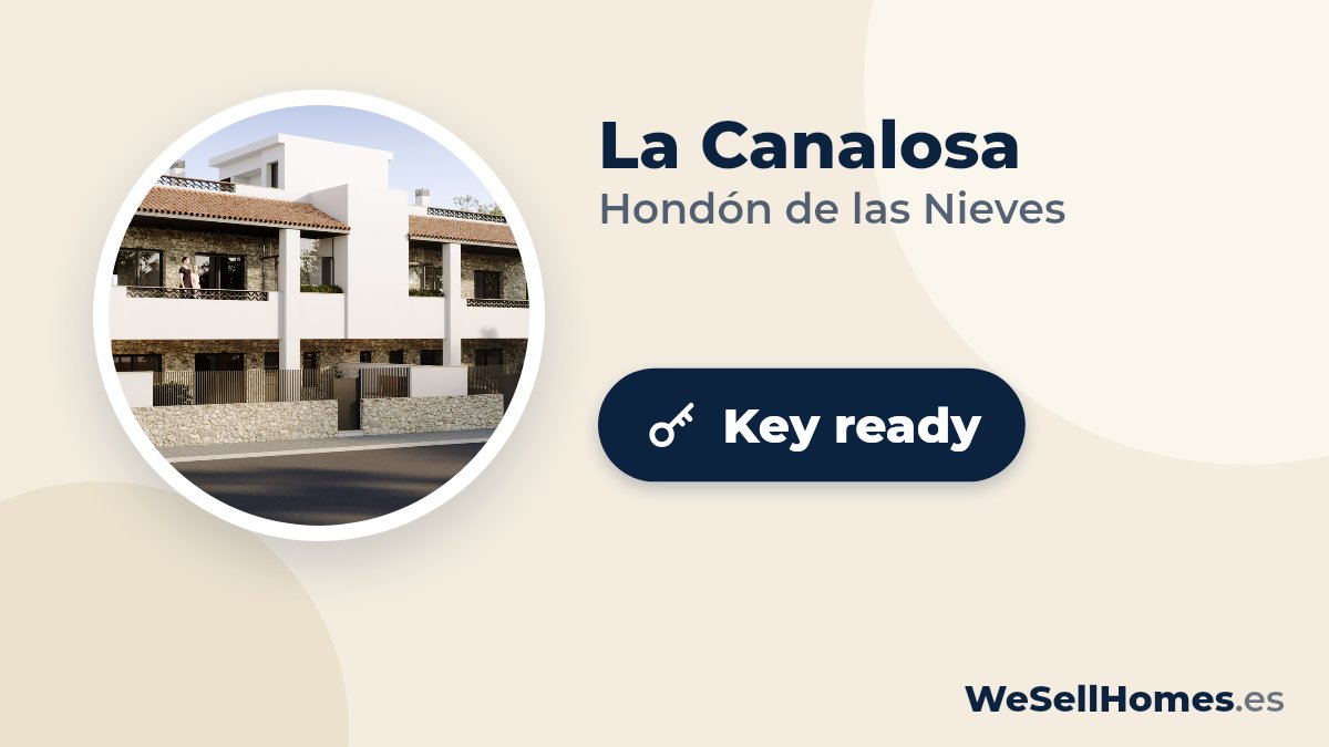 La Canalosa, Hondón de las Nieves: Key ready