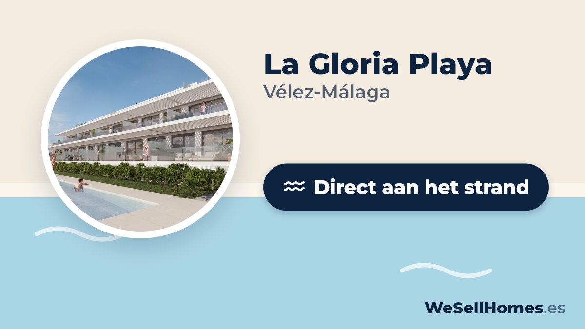 La Gloria Playa, Vélez-Málaga: Direct aan het strand