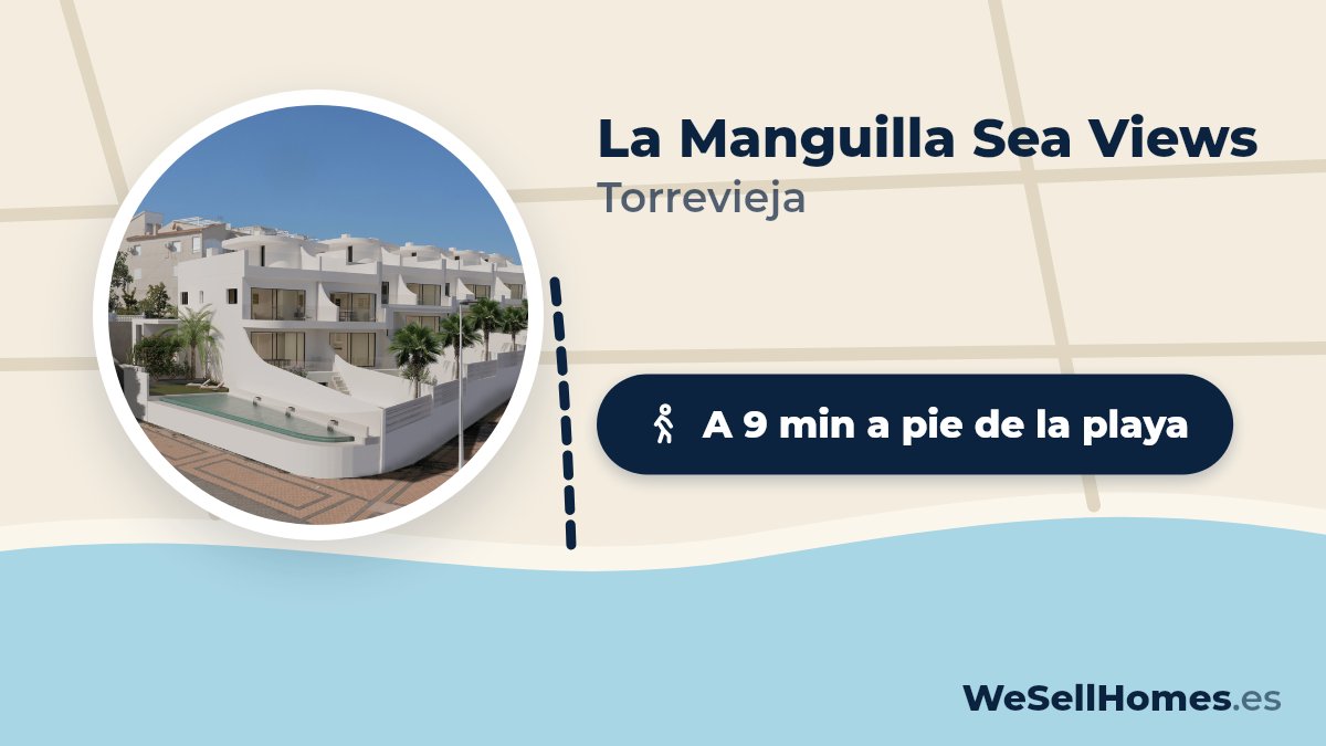 La Manguilla Sea Views, Torrevieja: A 9 min a pie de la playa