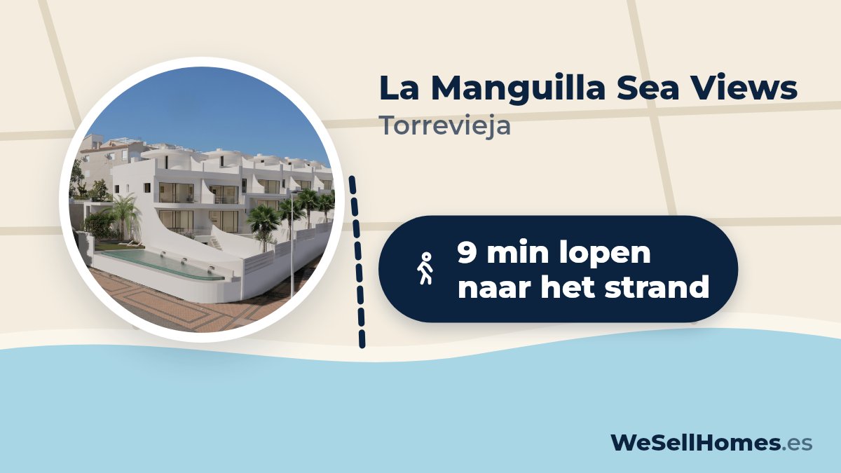 La Manguilla Sea Views, Torrevieja: 9 min lopen naar het strand