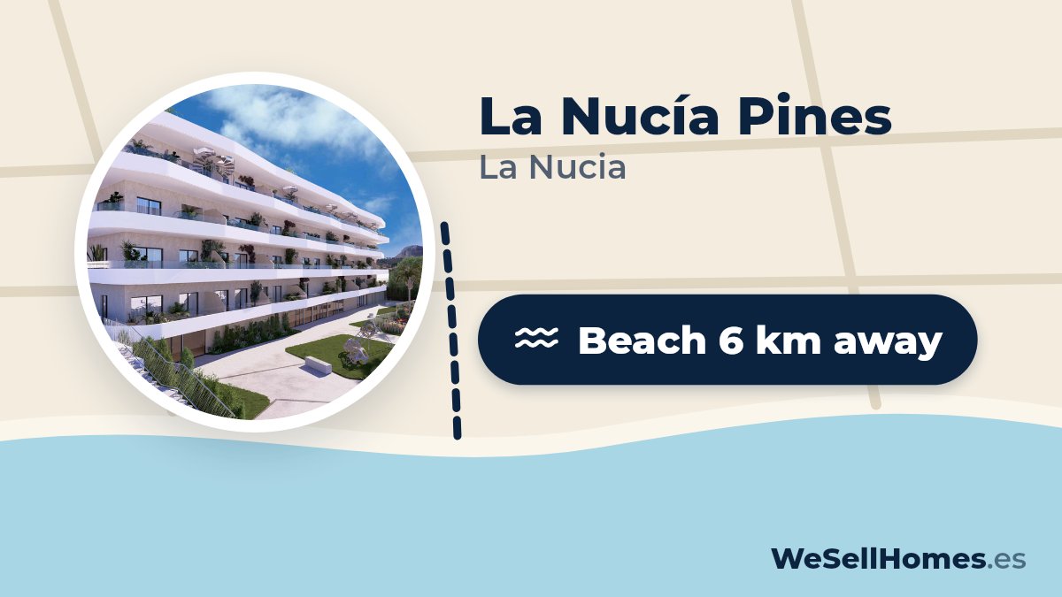 La Nucía Pines, La Nucia: Beach 6 km away