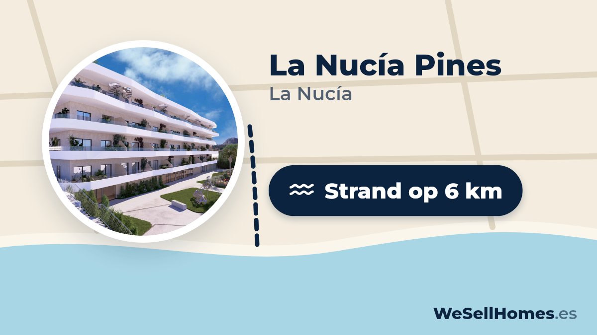 La Nucía Pines, La Nucía: Strand op 6 km