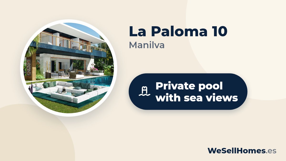 La Paloma 10, Manilva: Private pool with sea views