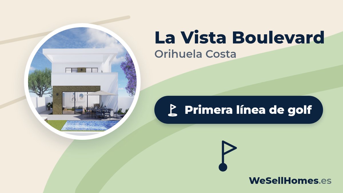 La Vista Boulevard, Orihuela Costa: Primera línea de golf
