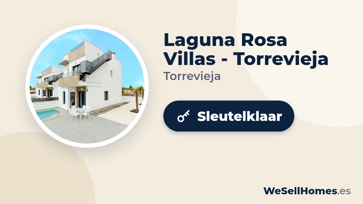 Laguna Rosa Villas - Torrevieja, Torrevieja: Sleutelklaar