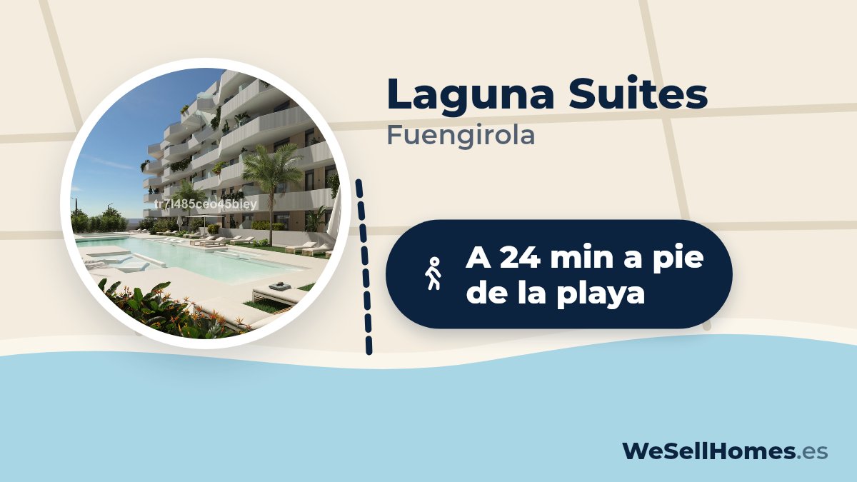 Laguna Suites, Fuengirola: A 24 min a pie de la playa
