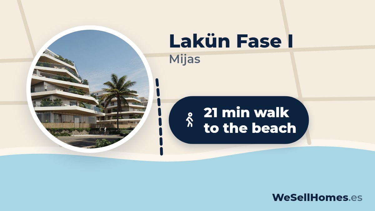 Lakün Fase I, Mijas: 21 min walk to the beach