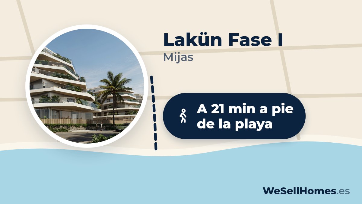 Lakün Fase I, Mijas: A 21 min a pie de la playa