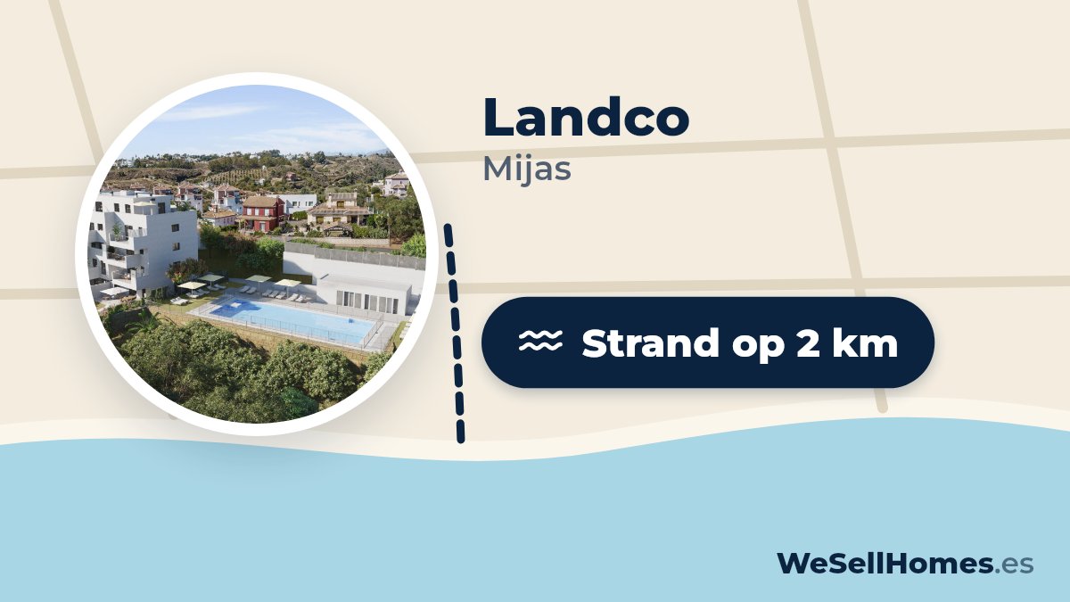 Landco, Mijas: Strand op 2 km