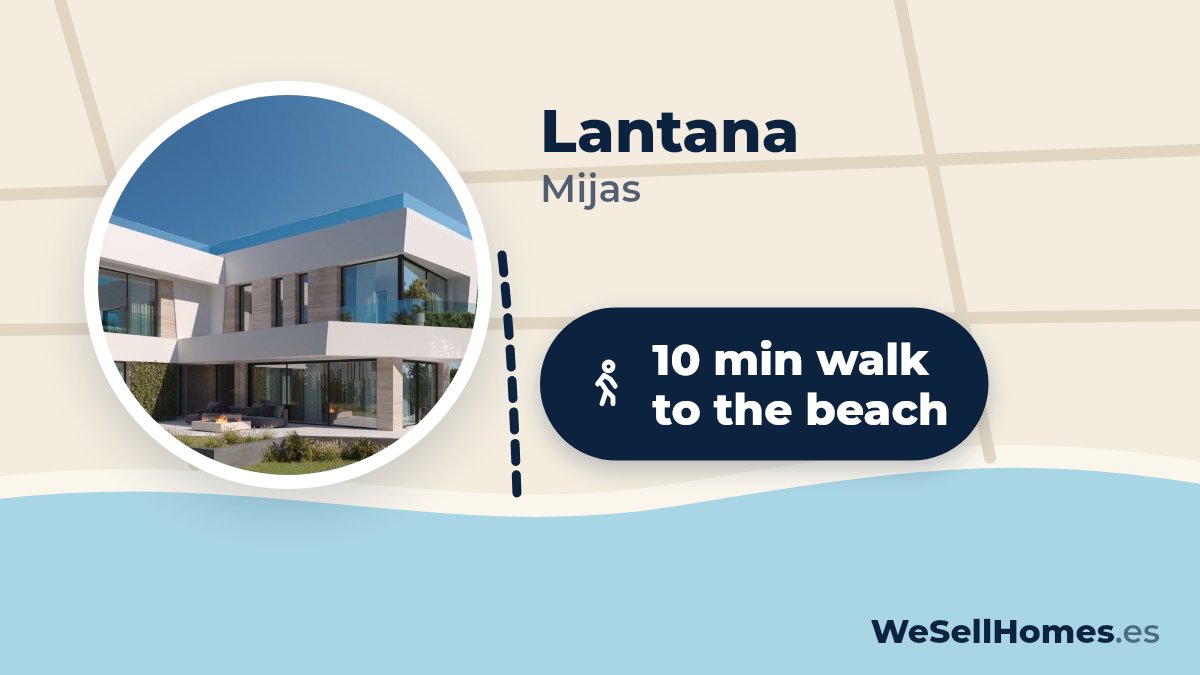 Lantana, Mijas: 10 min walk to the beach