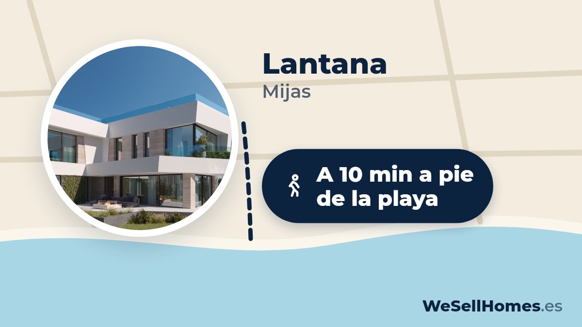 Lantana, Mijas: A 10 min a pie de la playa