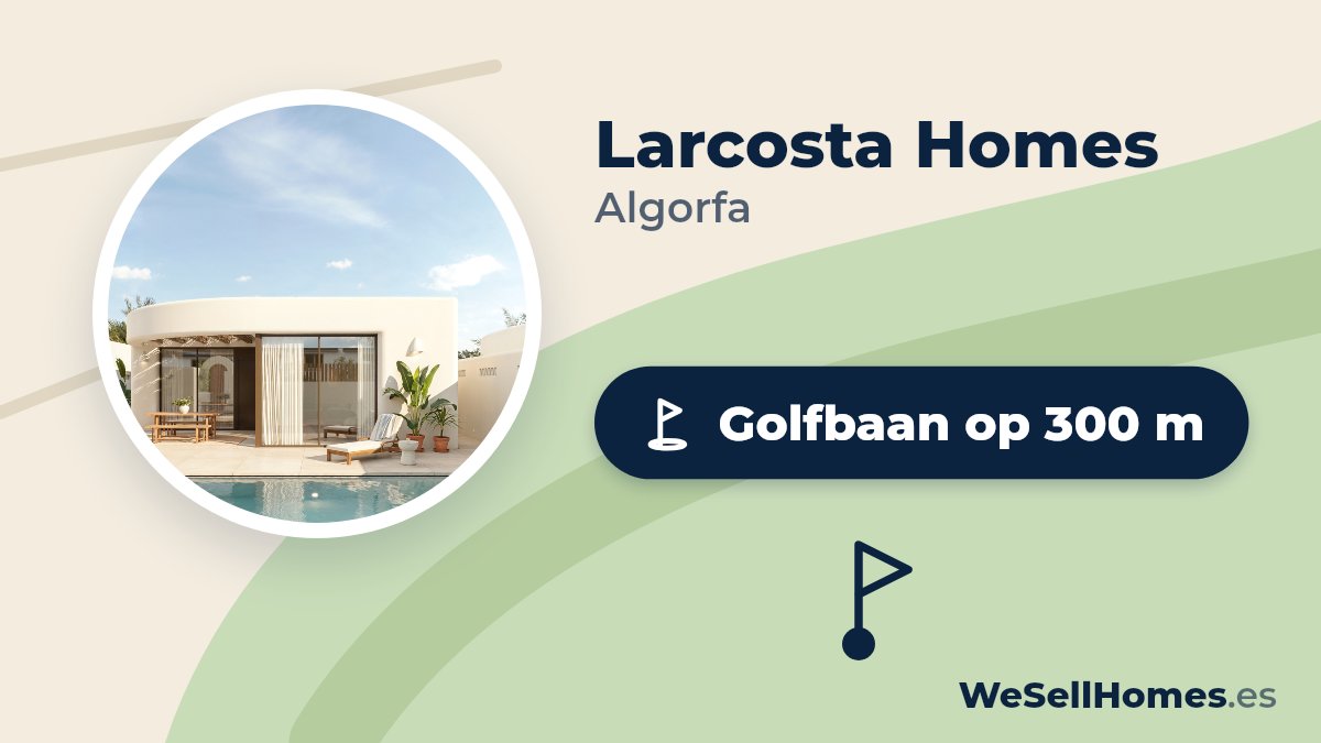 Larcosta Homes, Algorfa: Golfbaan op 300 m