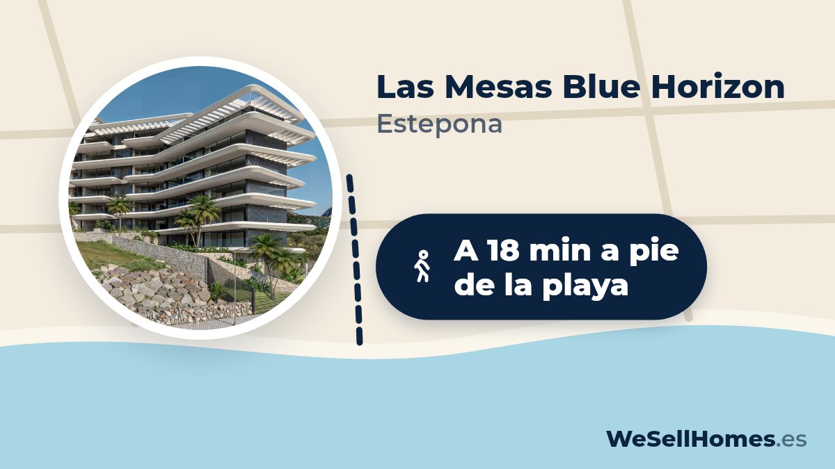 Las Mesas Blue Horizon, Estepona: A 18 min a pie de la playa