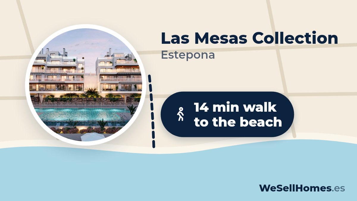 Las Mesas Collection, Estepona: 14 min walk to the beach