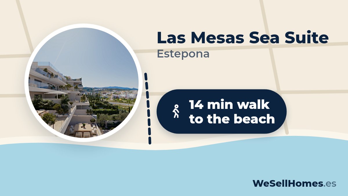 Las Mesas Sea Suite, Estepona: 14 min walk to the beach