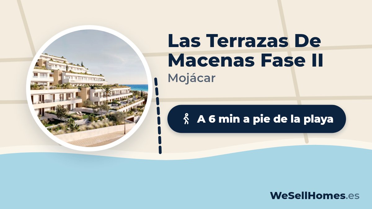 Las Terrazas De Macenas Fase II, Mojácar: A 6 min a pie de la playa