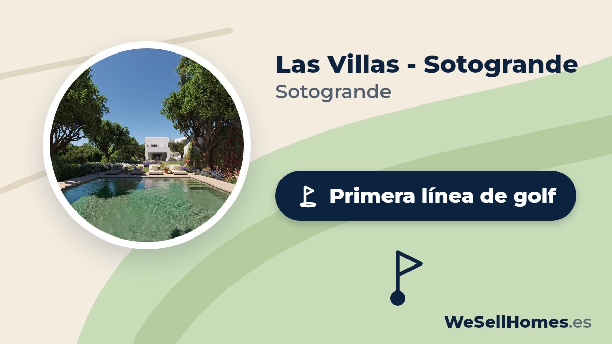 Las Villas - Sotogrande, Sotogrande: Primera línea de golf