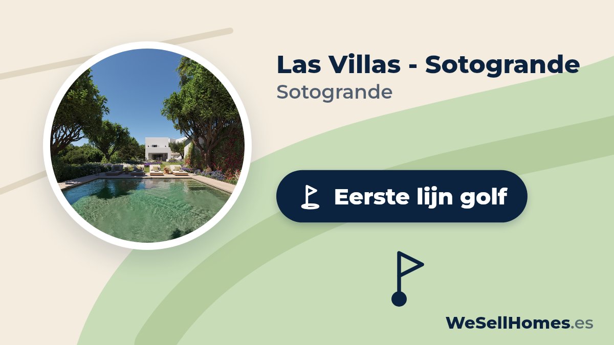 Las Villas - Sotogrande, Sotogrande: Eerste lijn golf