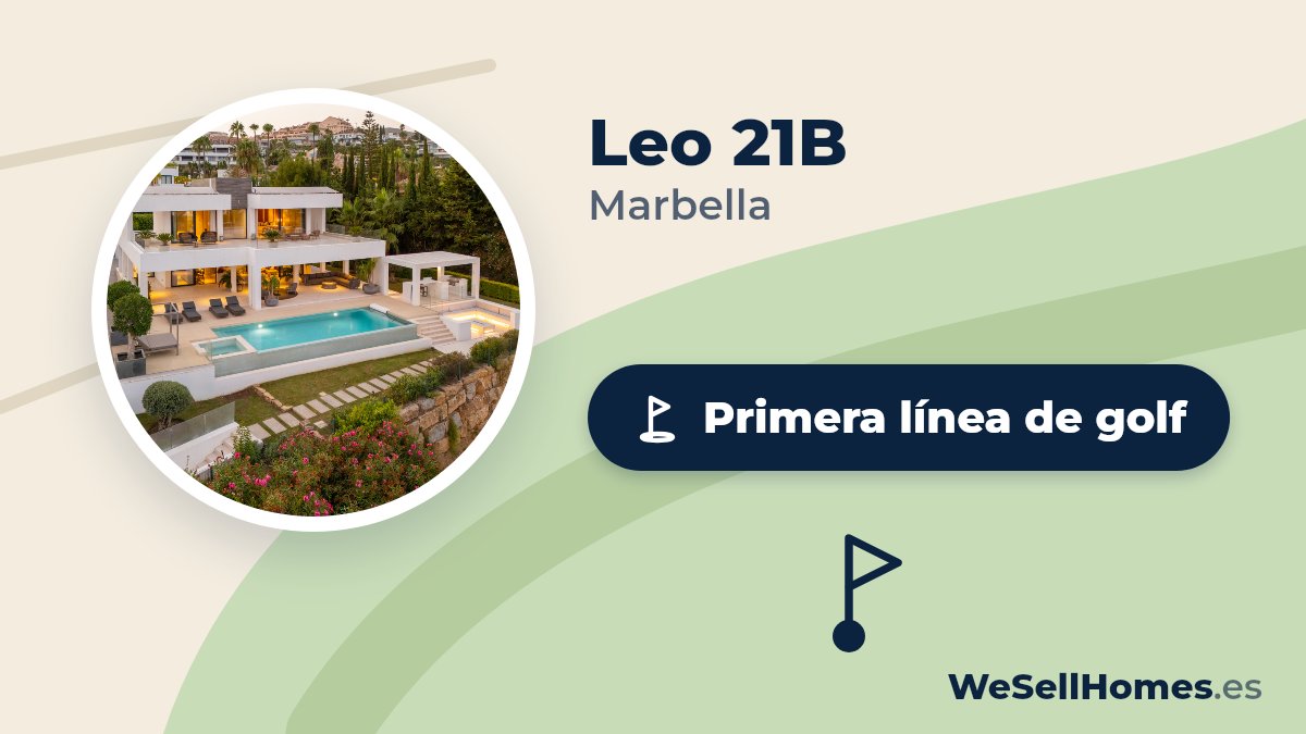 Leo 21B, Marbella: Primera línea de golf