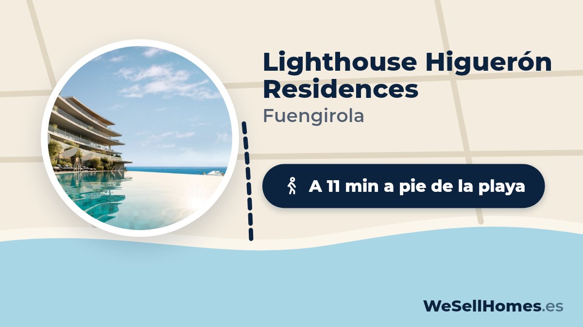 Lighthouse Higuerón Residences, Fuengirola: A 11 min a pie de la playa