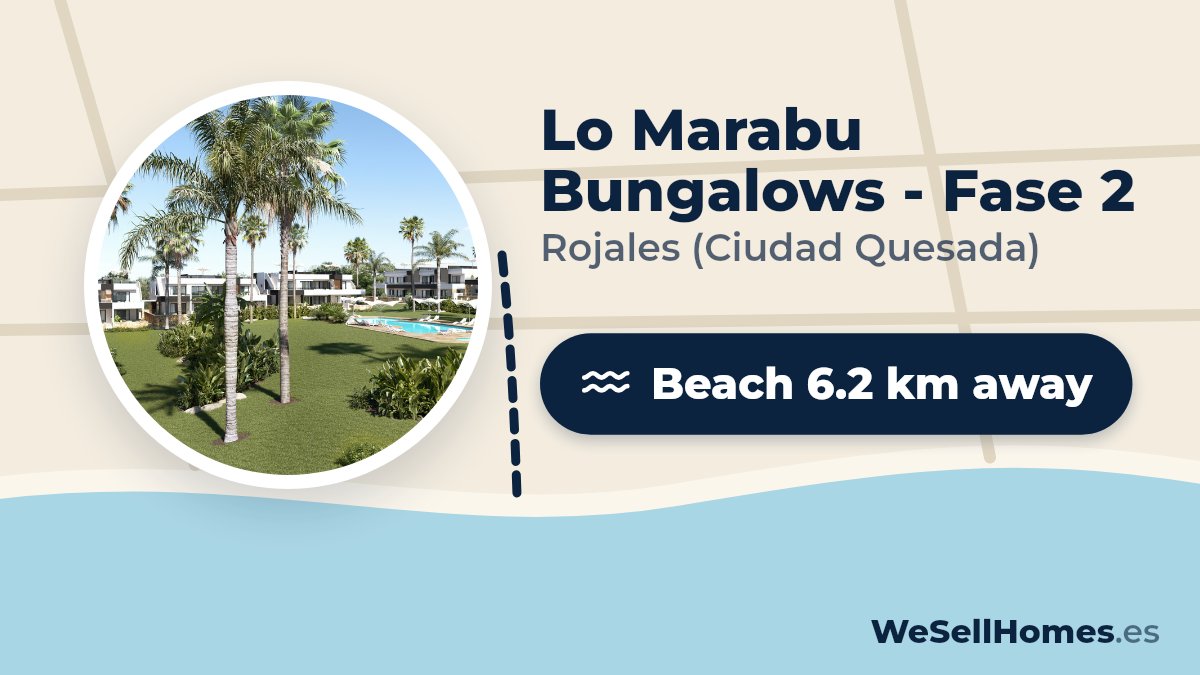 Lo Marabu Bungalows - Fase 2, Rojales (Ciudad Quesada): Beach 6.2 km away