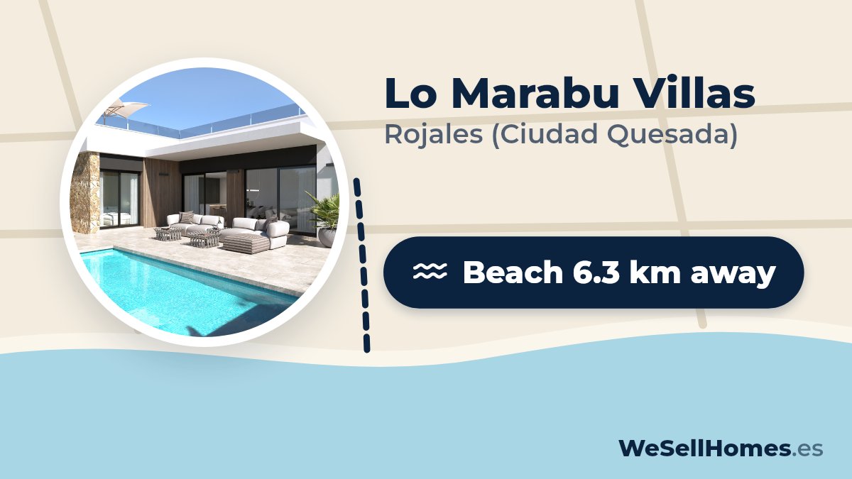 Lo Marabu Villas, Rojales (Ciudad Quesada): Beach 6.3 km away