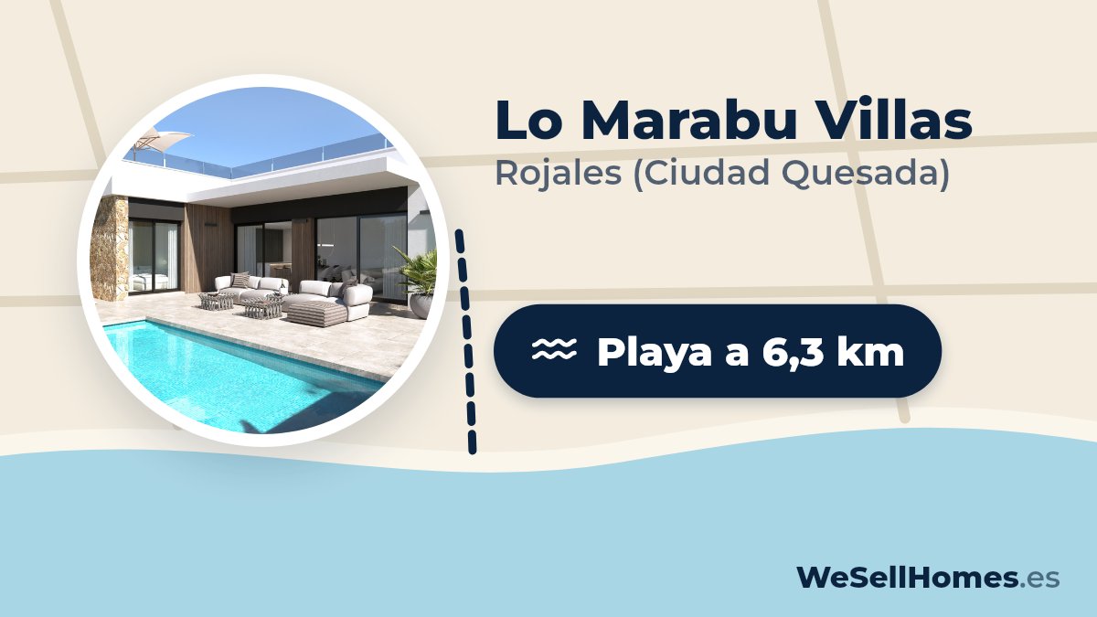 Lo Marabu Villas, Rojales (Ciudad Quesada): Playa a 6,3 km