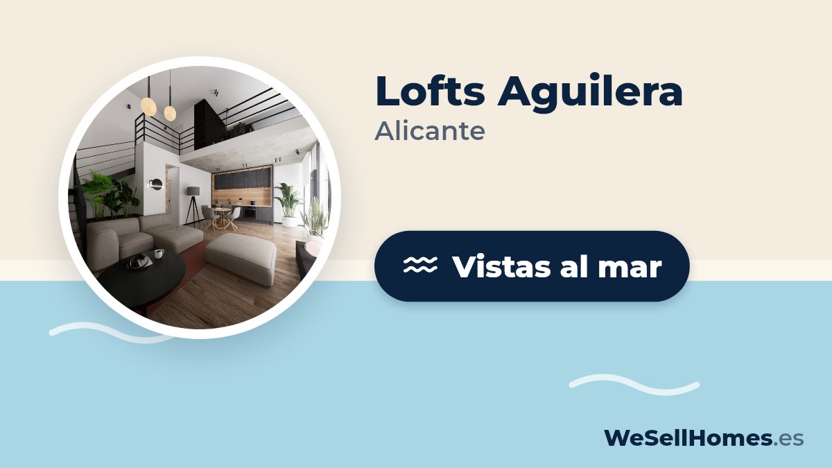 Lofts Aguilera, Alicante: Vistas al mar