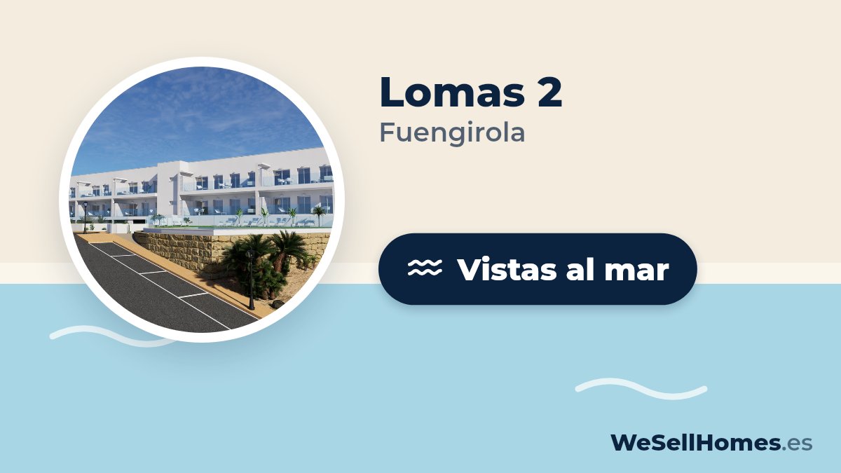 Lomas 2, Fuengirola: Vistas al mar